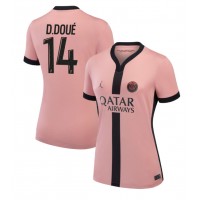 Camiseta Paris Saint-Germain Desire Doue #14 Tercera Equipación para mujer 2024-25 manga corta